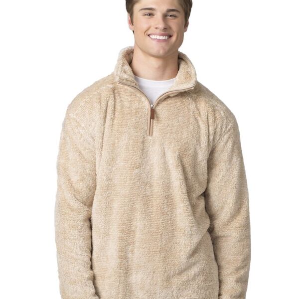 Fuzzy Fleece Quarter Zip Pullover Thumbnail