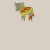 Canvas Tote with Contrasting Handles Thumbnail