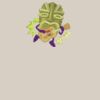 Canvas Tote with Contrasting Handles Thumbnail