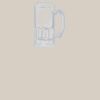 Canvas Tote with Contrasting Handles Thumbnail