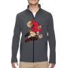 Men's Cruise Two-Layer Fleece Bonded Soft Shell Jacket Thumbnail