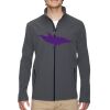 Men's Cruise Two-Layer Fleece Bonded Soft Shell Jacket Thumbnail
