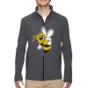 Men's Cruise Two-Layer Fleece Bonded Soft Shell Jacket Thumbnail