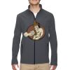 Men's Cruise Two-Layer Fleece Bonded Soft Shell Jacket Thumbnail