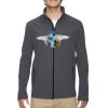 Men's Cruise Two-Layer Fleece Bonded Soft Shell Jacket Thumbnail
