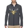 Men's Cruise Two-Layer Fleece Bonded Soft Shell Jacket Thumbnail
