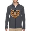 Men's Cruise Two-Layer Fleece Bonded Soft Shell Jacket Thumbnail