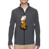 Men's Cruise Two-Layer Fleece Bonded Soft Shell Jacket Thumbnail