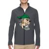 Men's Cruise Two-Layer Fleece Bonded Soft Shell Jacket Thumbnail