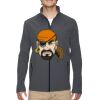 Men's Cruise Two-Layer Fleece Bonded Soft Shell Jacket Thumbnail