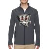 Men's Cruise Two-Layer Fleece Bonded Soft Shell Jacket Thumbnail