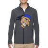 Men's Cruise Two-Layer Fleece Bonded Soft Shell Jacket Thumbnail