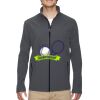 Men's Cruise Two-Layer Fleece Bonded Soft Shell Jacket Thumbnail