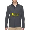 Men's Cruise Two-Layer Fleece Bonded Soft Shell Jacket Thumbnail