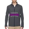 Men's Cruise Two-Layer Fleece Bonded Soft Shell Jacket Thumbnail