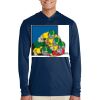 Men's Zone Performance Hooded T-Shirt Thumbnail